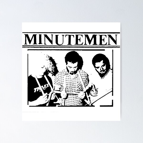 Artikel-Vorschau von Minutemen Punk Band, designt und verkauft von lithoman2.