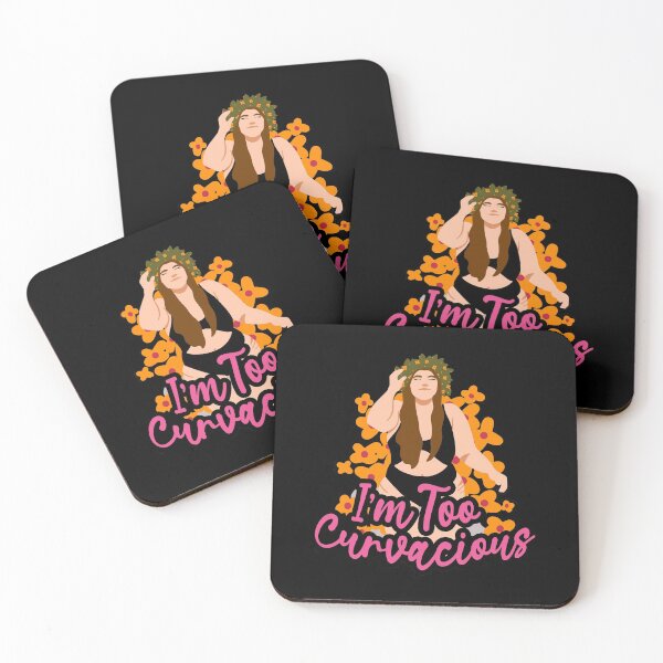 Item preview, I'm Too  Curvacious  - Never Have I Ever Netflix Series - Body Positive designed and sold by Mindy Bubble.