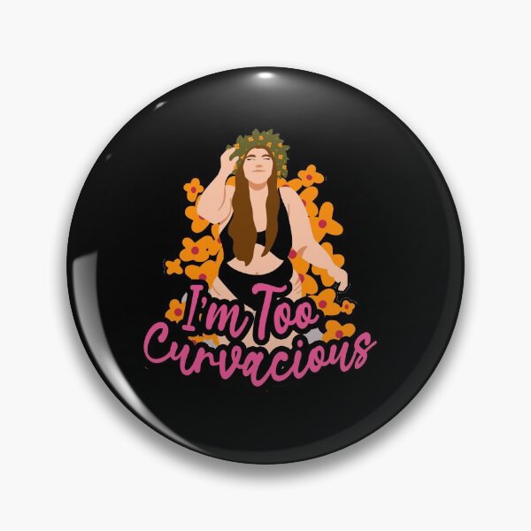Item preview, I'm Too  Curvacious  - Never Have I Ever Netflix Series - Body Positive designed and sold by Mindy Bubble.
