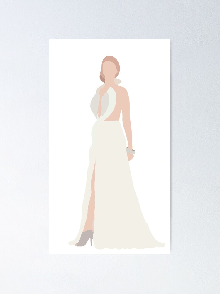 Johanna Mason The Hunger Games Capitol Dress Poster By Alexandra755 Redbubble