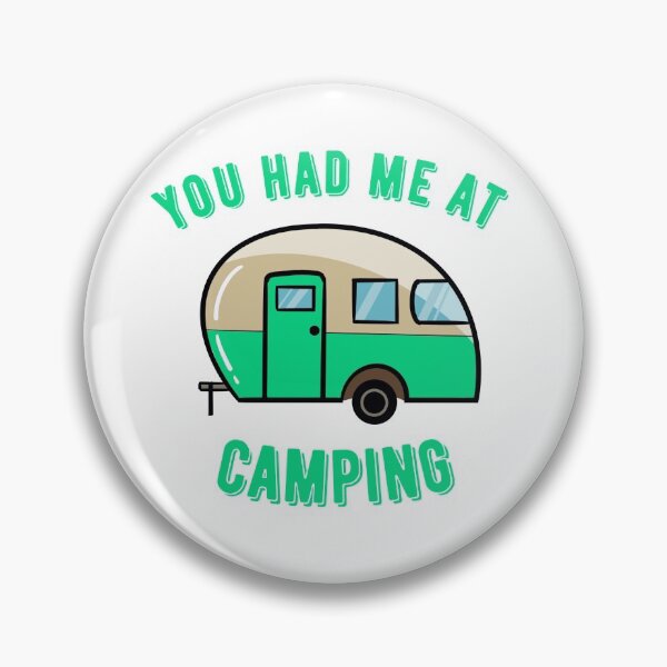 Item preview, You Had Me At Camping Caravan Graphic T shirt designed and sold by Dan66.