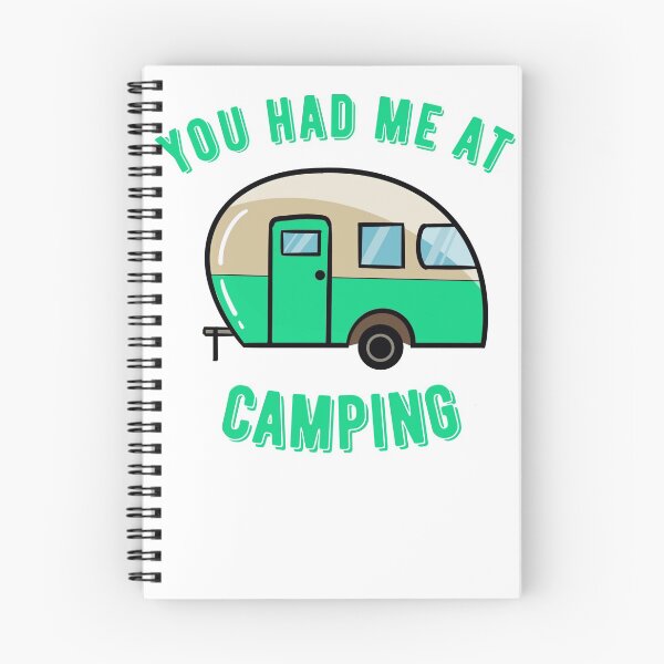 Item preview, You Had Me At Camping Caravan Graphic T shirt designed and sold by Dan66.