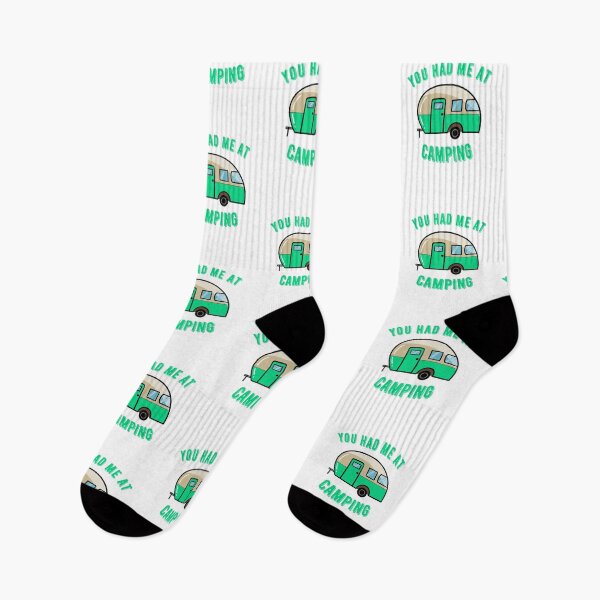 Item preview, You Had Me At Camping Caravan Graphic T shirt designed and sold by Dan66.