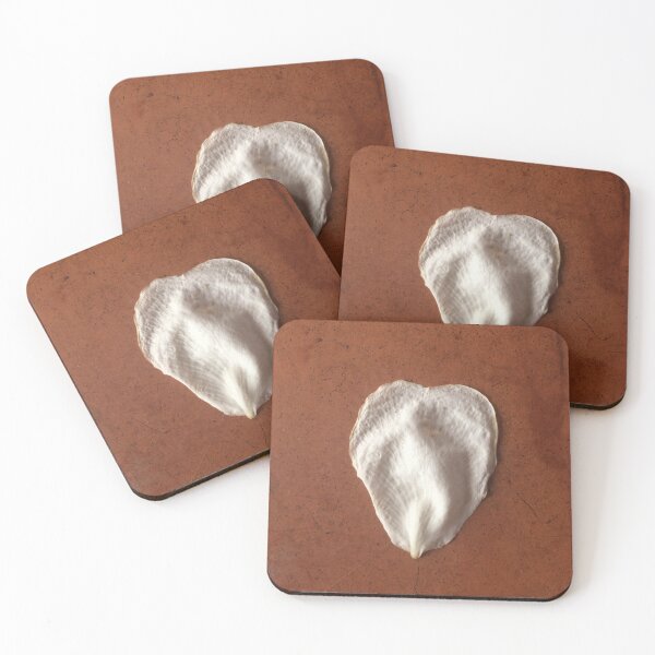 Item preview, Heart shaped white rose petals (flower) designed and sold by BIPHOTONEWS.