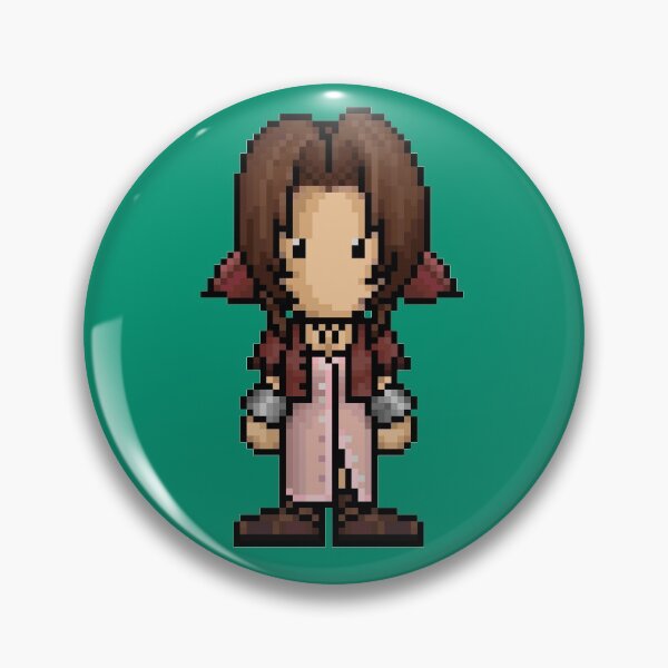 Item preview, FF7 Advent Children Aerith designed and sold by PixelKnight.