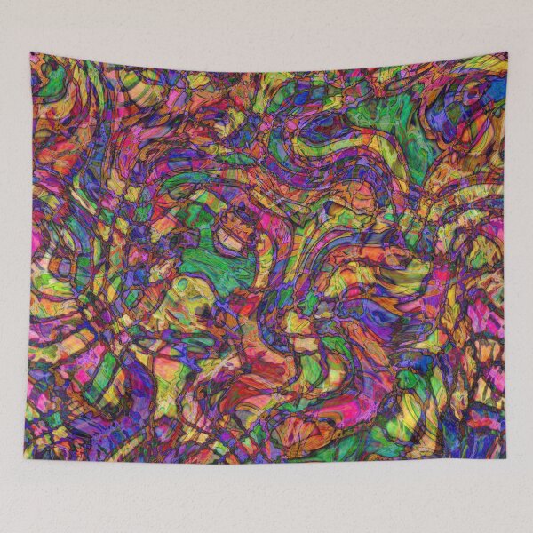 Item preview, Iridescent abstract designed and sold by Red Witch Art.