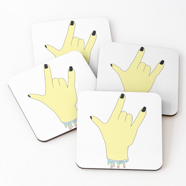 Item preview, "Rock On" Hand Pastel Candy Gore designed and sold by AceTheSpirit.