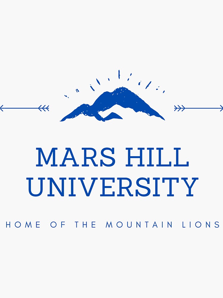 "Mars Hill Mountain Logo" Sticker for Sale by lserme5839 Redbubble