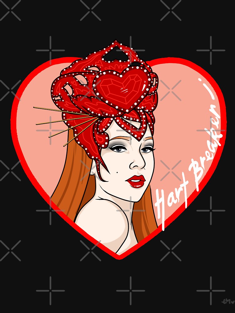 Hart Breaker - LadyHart Pin Up Print by LadyHart
