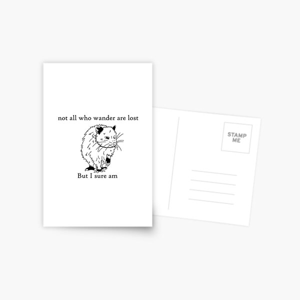 Item preview, not all who wander are lost, but i sure am designed and sold by gilbertb.