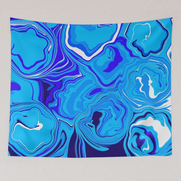 Item preview, Bursting Blue Bubbles designed and sold by JAMMCREATIONS.