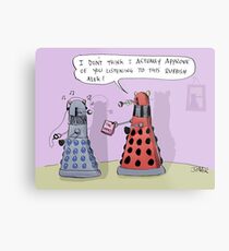 dalek who Metal Print