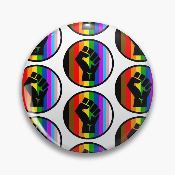 Item preview, BLACK LIVES MATTER PRIDE FIST LGBTQ+ designed and sold by urbanstickers.