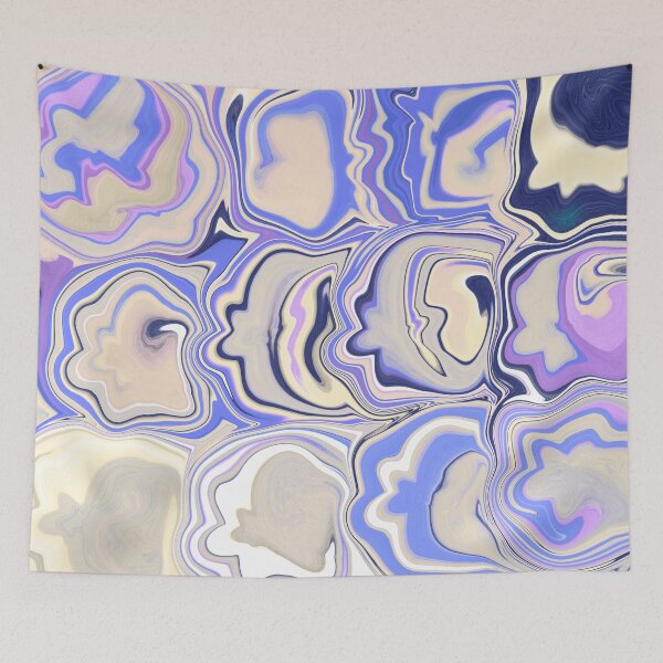 Item preview, Lilac and Blue Agate designed and sold by JAMMCREATIONS.