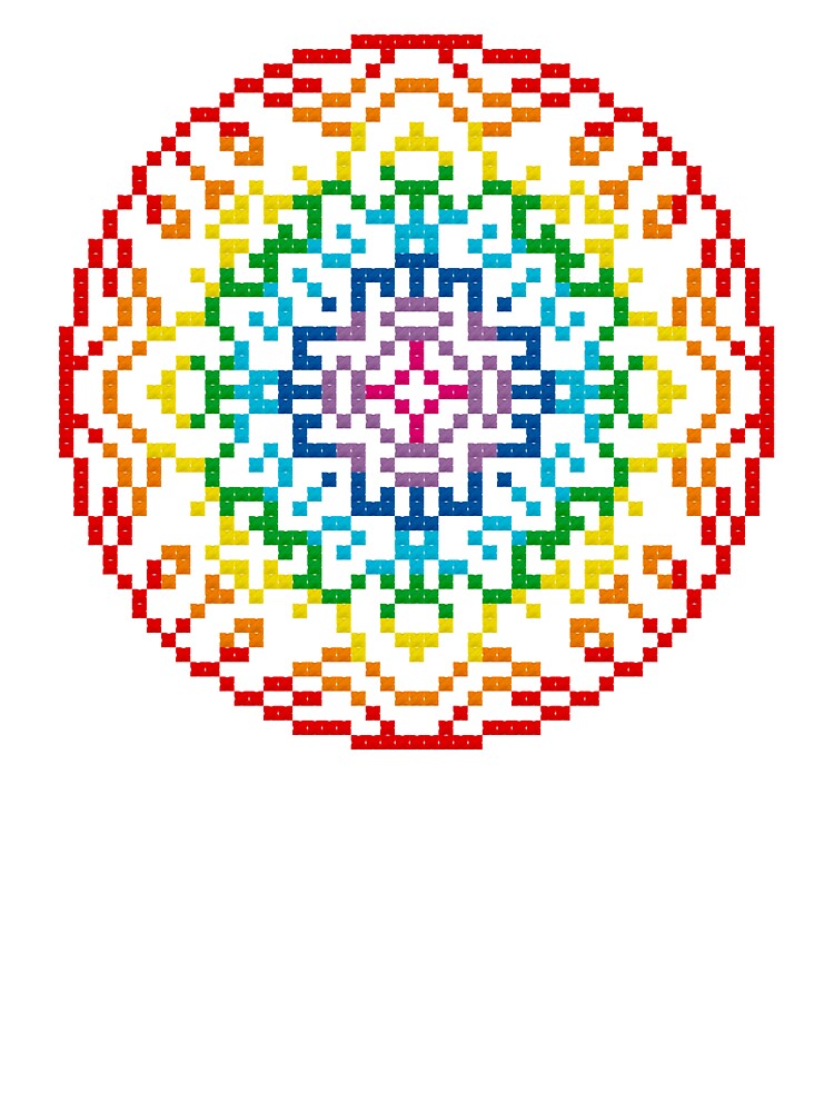 Pixel Mandala