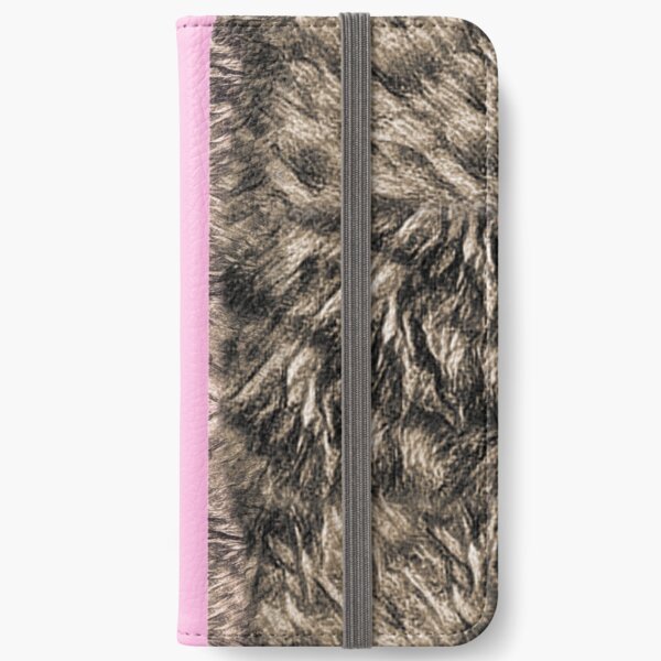 BEAR PRINT T iPhone Wallet