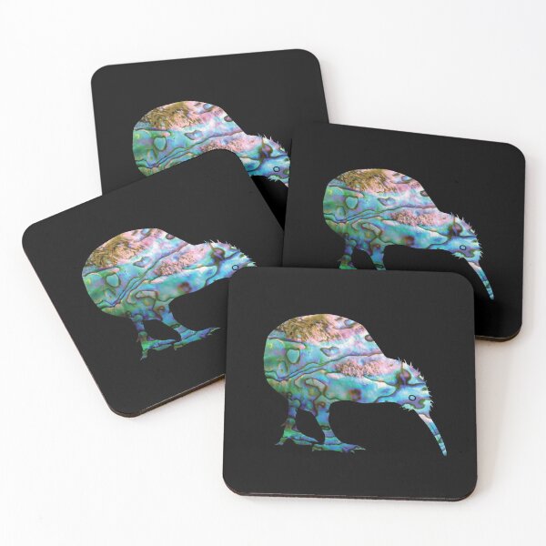 Item preview, NEW ZEALAND PAUA KIWI BIRD designed and sold by Madjack Tees Kiwi SuperStore.
