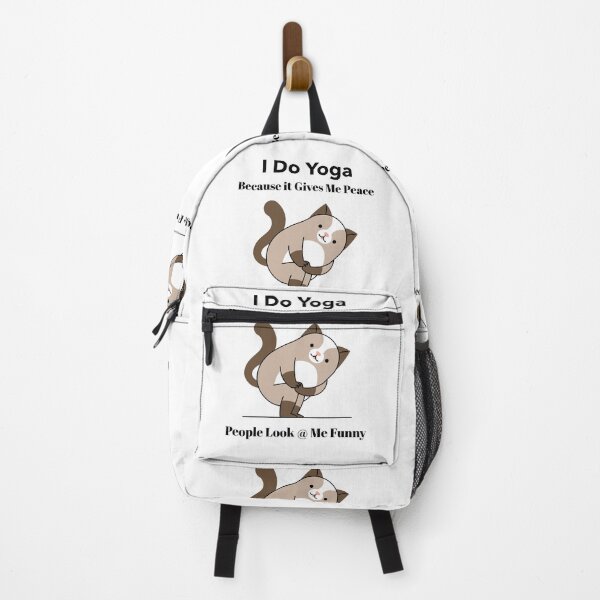 Item preview, Yoga Cat Funny Pose designed and sold by Susan Pfrender.