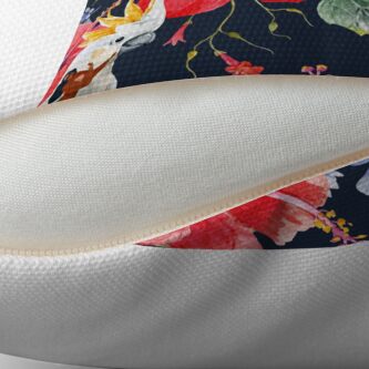 Alternate view of The Hula Dancers Throw Pillow