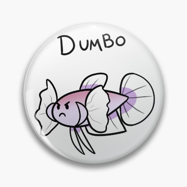 Item preview, dumbo betta designed and sold by SoloSammich.
