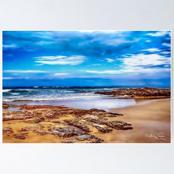Item preview, Hungry Head Beach (2) designed and sold by wallarooimages.