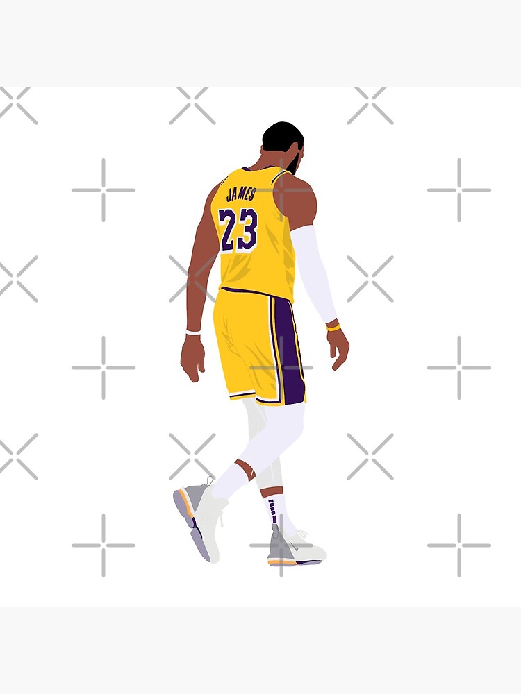 Lebron James Los Angeles Lakers Jersey Number Art Print 1 Youth T-Shirt by  Joe Hamilton - Pixels