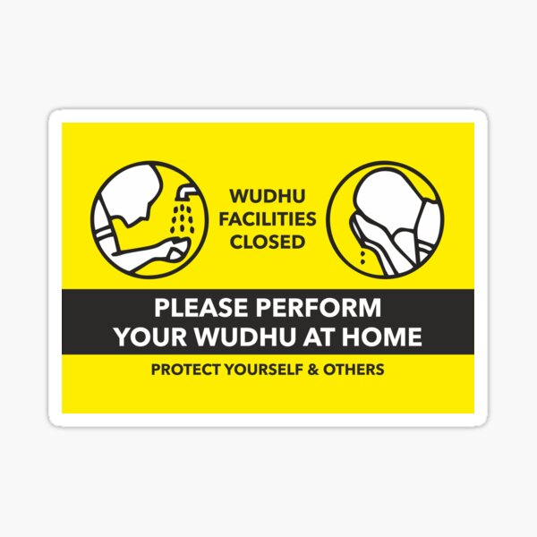 Item preview, Safety Poster, Masjid, Mosque, Social Distancing, 2 Metres Apart, Social Distance, Safety Policy, 6 Feet Apart, Keep Your Distance designed and sold by slkprint.