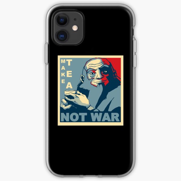 MAKE TEA NOT WAR iPhone Soft Case