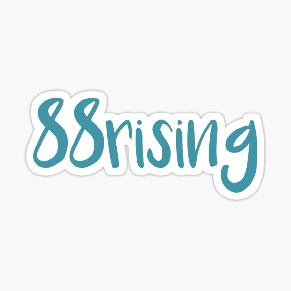 "88Rising" Sticker for Sale by dnw946 | Redbubble