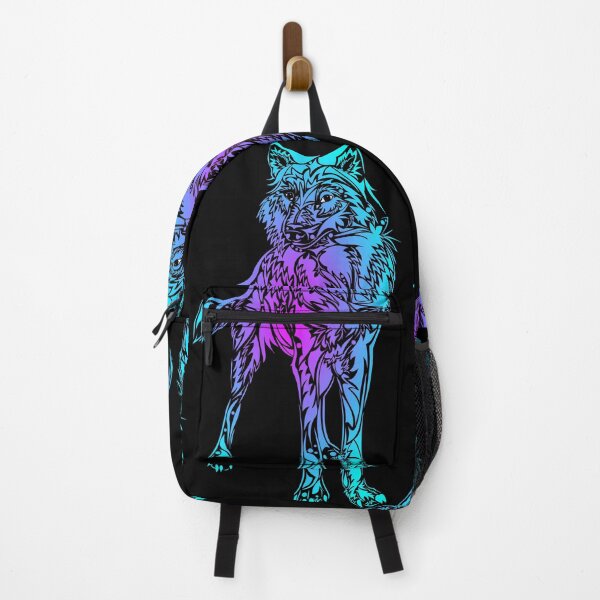 Item preview, colorful wolf designed and sold by JLPeterson.