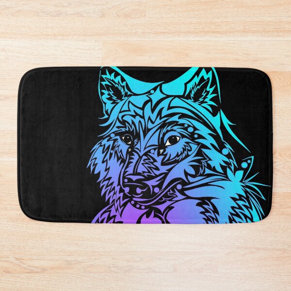 Item preview, colorful wolf designed and sold by JLPeterson.