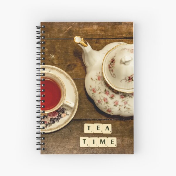 Tea Time Spiral Notebook