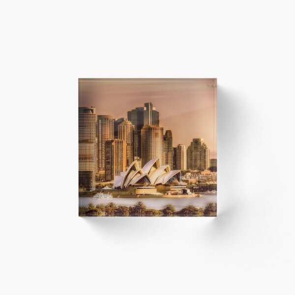 Sydney Cityscape Acrylic Block