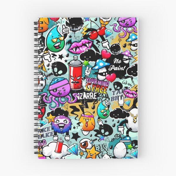 Item preview, Funny Modern Colorful Monster Cartoon Pattern designed and sold by OlympusMons.