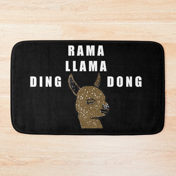 Item preview, RAMA LLAMA DING DONG designed and sold by royalblewitup.