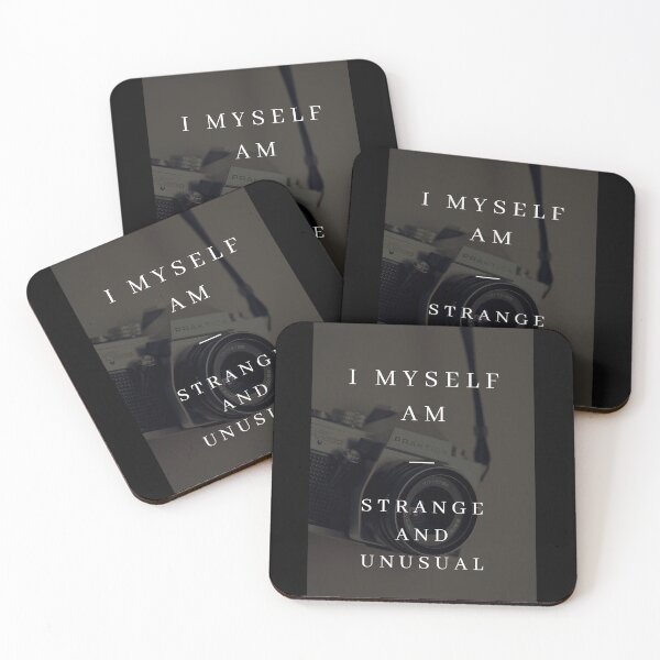 Item preview, I Myself am Strange and Unusual designed and sold by aprilfrosbury.