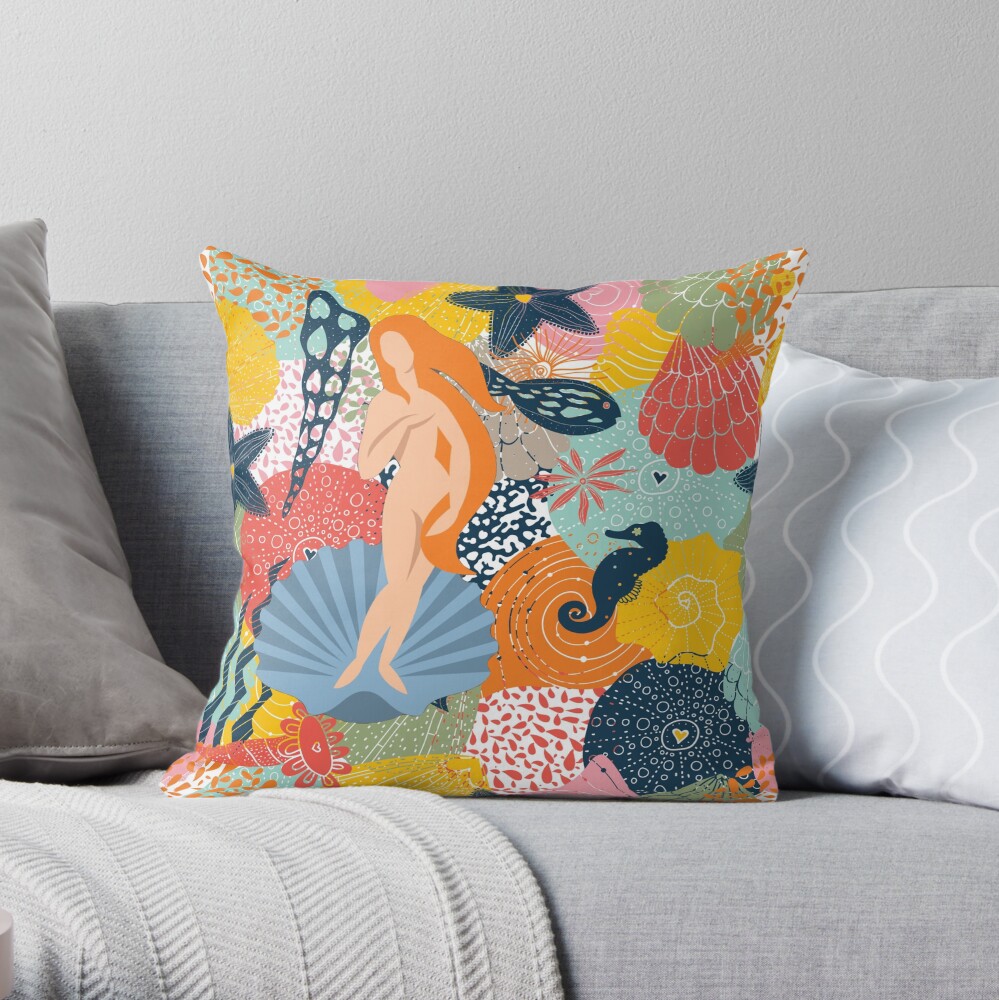Item preview, Throw Pillow designed and sold by MeganSteer.