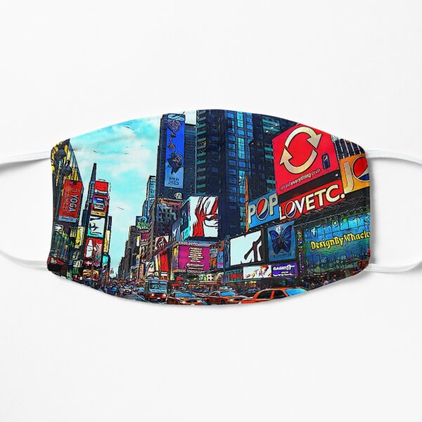 Times Square Flat Mask