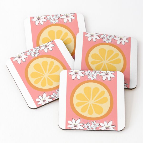 Item preview, Orange slices an blossoms  designed and sold by Tonyasartprints.