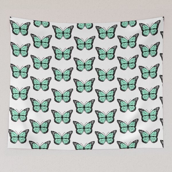 Item preview, teal butterfly designed and sold by sydwallach.