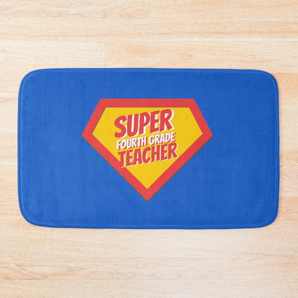 Item preview, Fourth Grade Teacher Gifts | Super Fourth Grade Teacher designed and sold by betternotes.