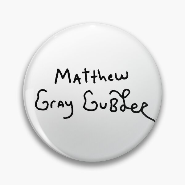 Item preview, matthew gray gubler's signature designed and sold by reaganreese.