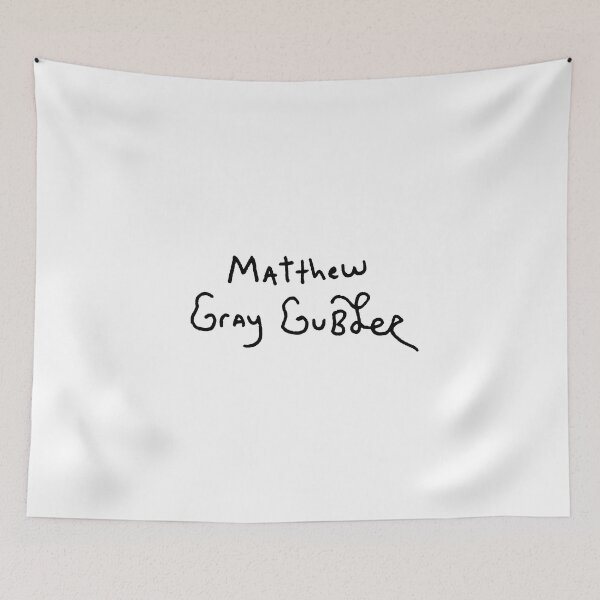 Item preview, matthew gray gubler's signature designed and sold by reaganreese.