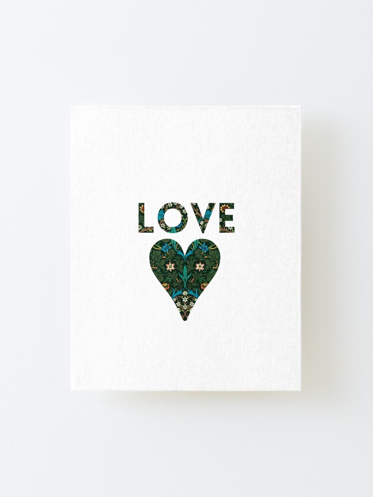Alternate view of LOVE Mounted Print