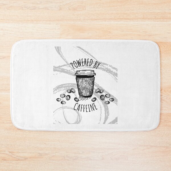 Item preview, POWERED BY CAFFEINE designed and sold by XpressoYourself.