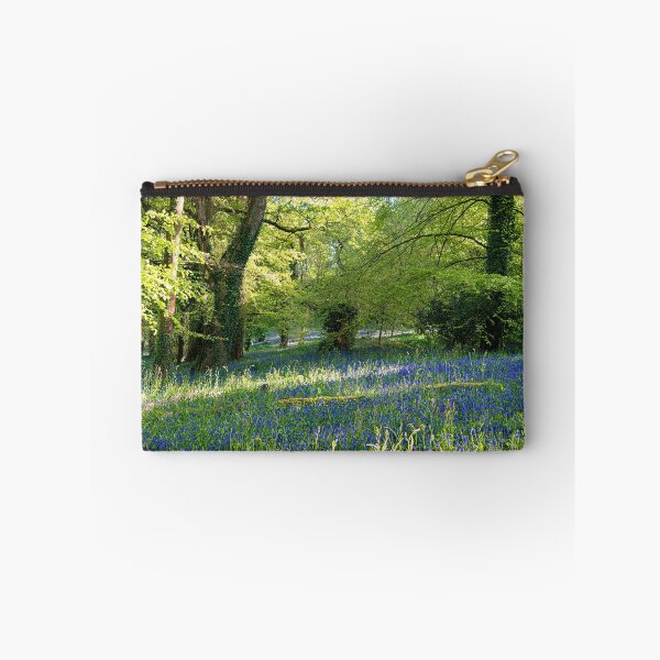 Item preview, Penrose is a mixture of rich farmland and woodland around Cornwall's largest natural lake, Loe Pool Porthleven covered in blue bells designed and sold by kathleenjean.