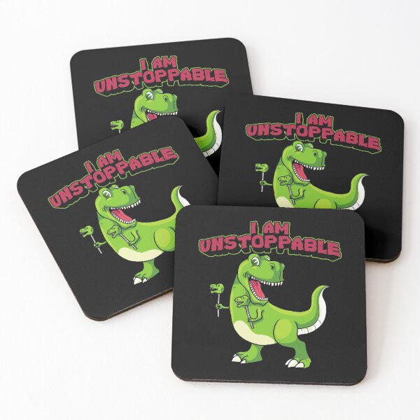Item preview, I Am Unstoppable TRex Funny Short Dinosaur Arms designed and sold by perfectpresents.