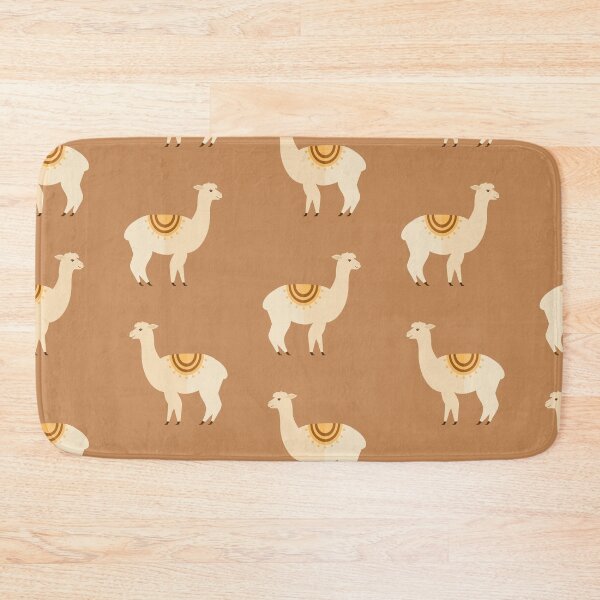Item preview, Alpacas on brown designed and sold by reneesillus.