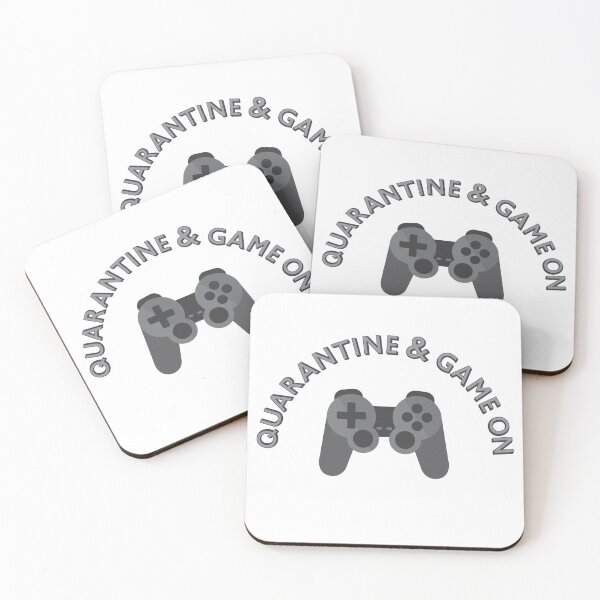 Item preview, Quarantine & Game On Controller designed and sold by ShinsenMerch.