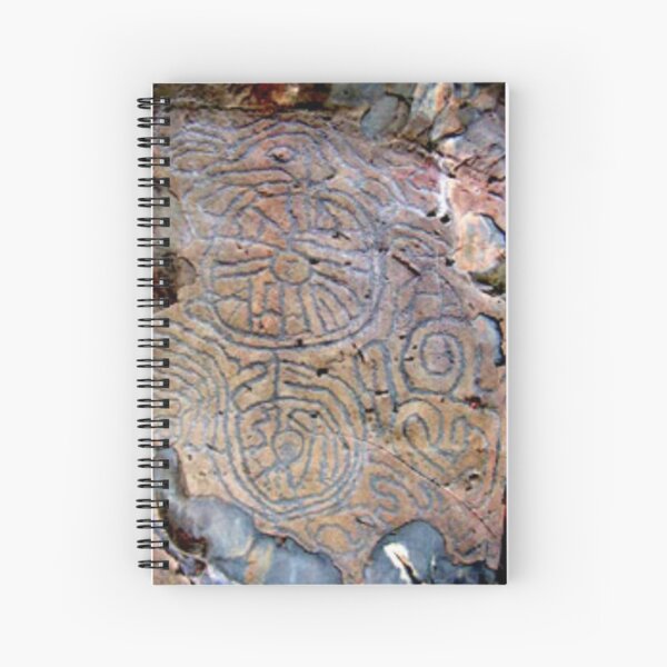 Узоры на острове Йерро - Patterns on the island of Hierro Spiral Notebook